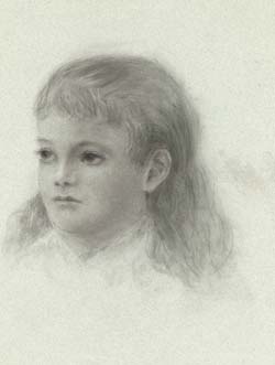 3/4 Portrait of a Child: Girl