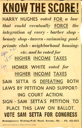 Anti-Hughes newspaper ad run in 1964