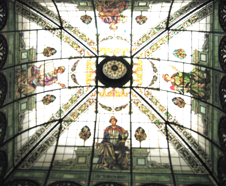 North  Stained Glass Dome