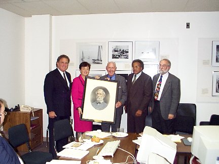 Goldstein at Hall of Records Commission Meeting, October 1997