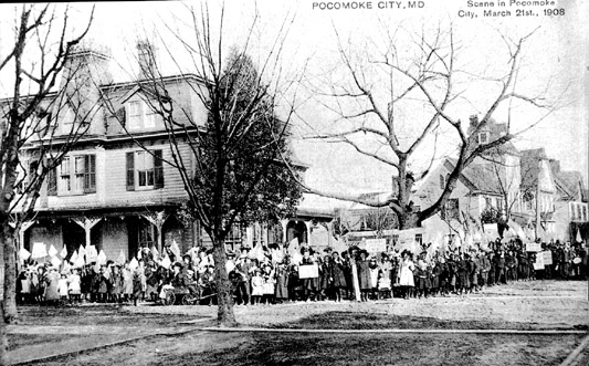 Temperance Rally, Pocomoke City, March, 1908