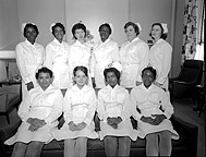 Graduating nurses, Annapolis 1962